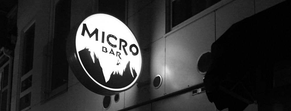 Micro Bar sign |Reykjavik, Iceland