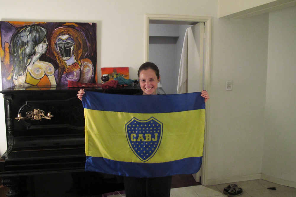 Boca Juniors flag | Buenos Aires, Argentina