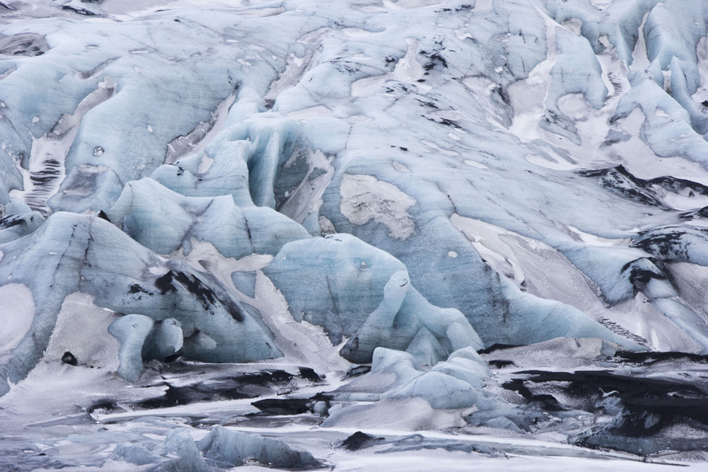 Blue | Solheimajokull glacier, Iceland