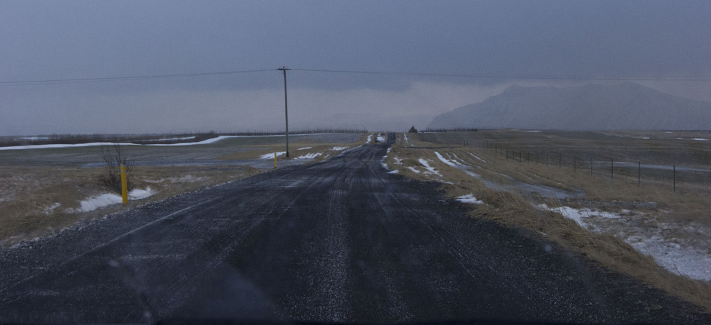 Country road- at dusk | Iceland