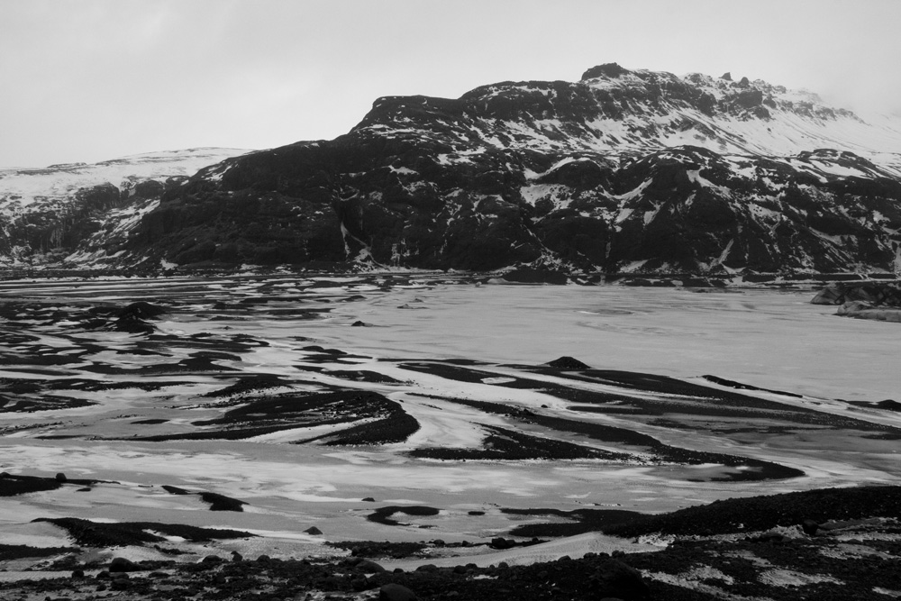 Rock and ice | Solheimajokull glacier, Iceland