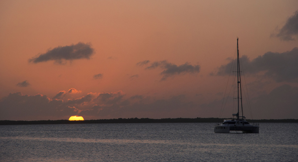 Pink and orange sunset | Key Largo, Florida