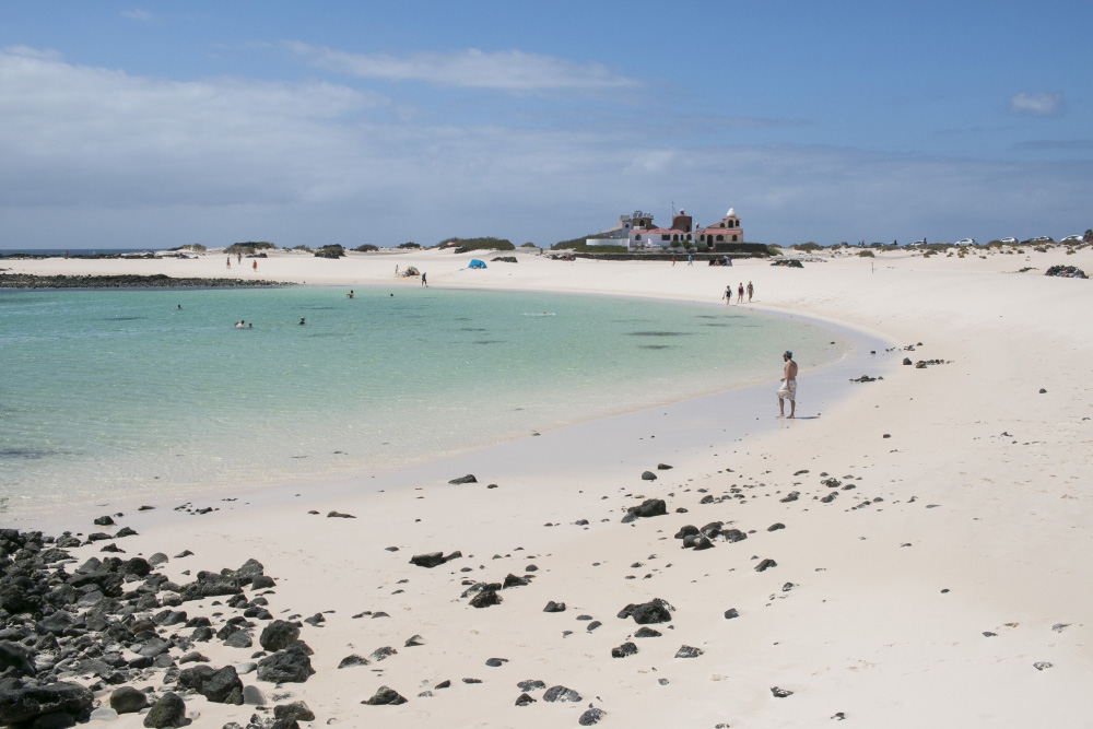 Calm water at the El Cotillo lagoon beach | Fuerteventura, Canary Islands Spain