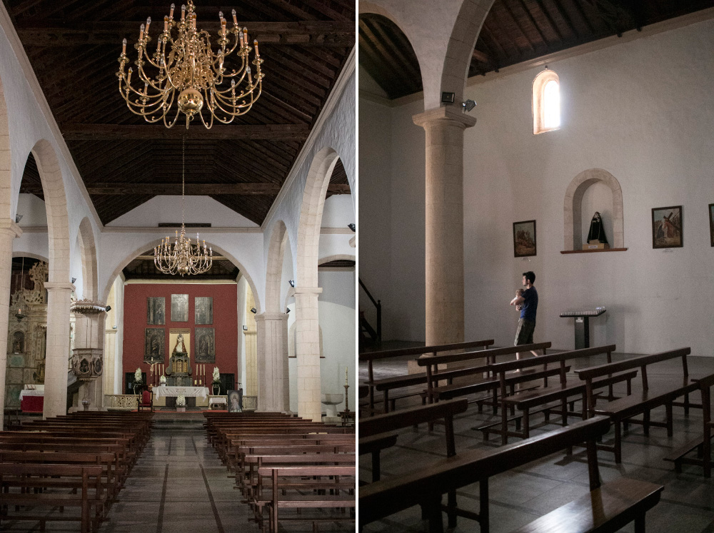Cathedral interior in La Oliva, Fuerteventura | Canary Islands, Spain