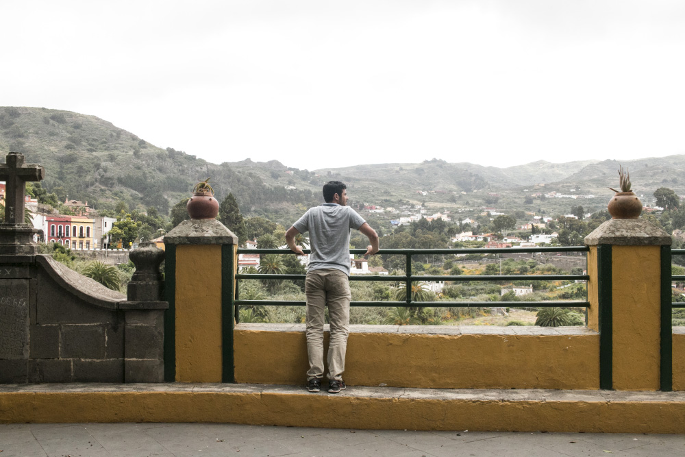 Looking out over the valley in Santa Brigida | Gran- Canaria, Spain