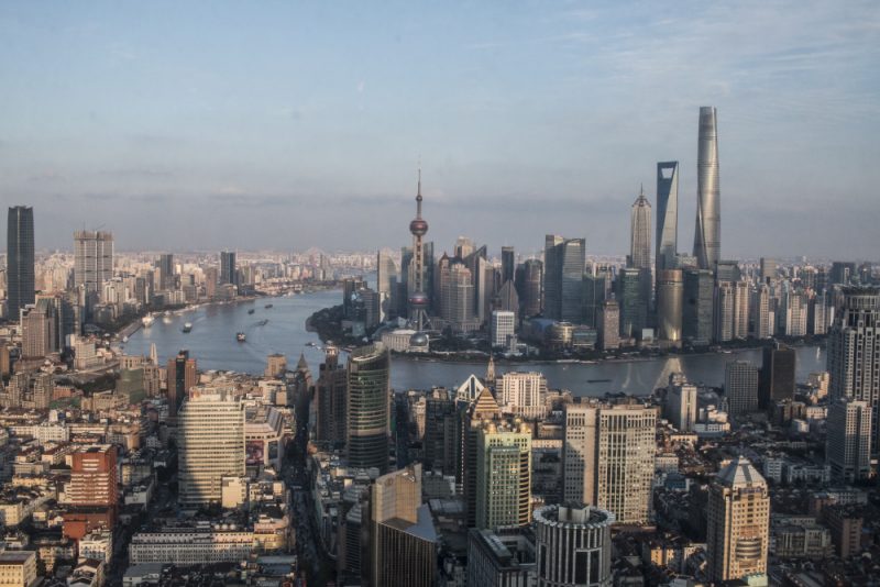 Daytime Pudong from above | Shanghai, China