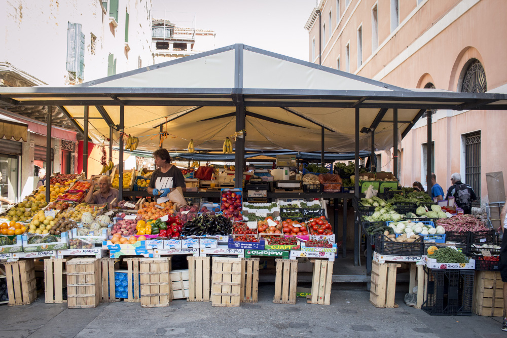 Fruits and vegetables at Rialto market | Venice, Italy