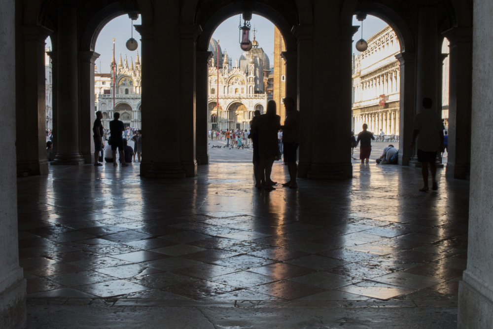 Through the arches into Piazza San Marco | Venice, Italy