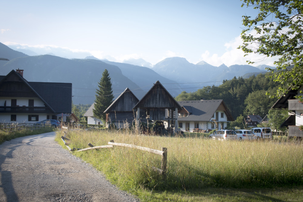 Mountains before dusk | Bohinj, Slovenia