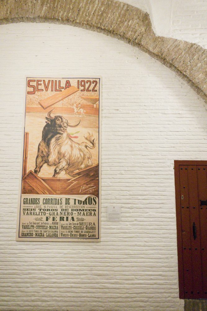1922 signage | Plaza de Toros | Seville, Spain