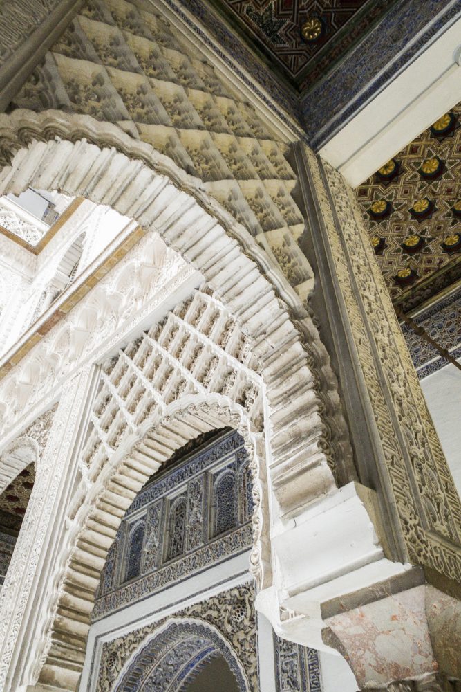 Archway layers at the Alcazar | Seville, Spain