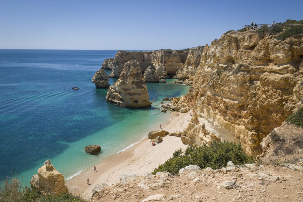 Overlooking Praia da Marinha | Portugal