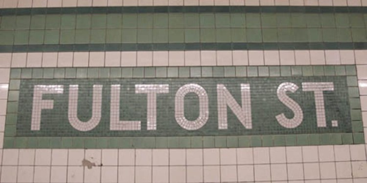 fulton street g train station