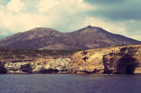 Coastline of Milos, Greece