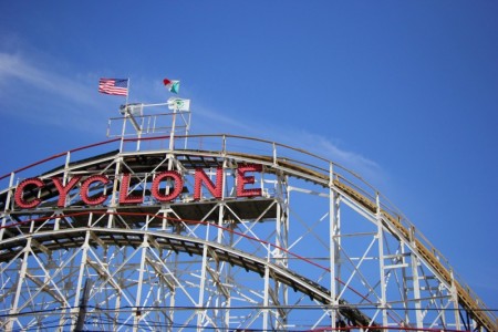 Coney Island Cyclone rollercoaster