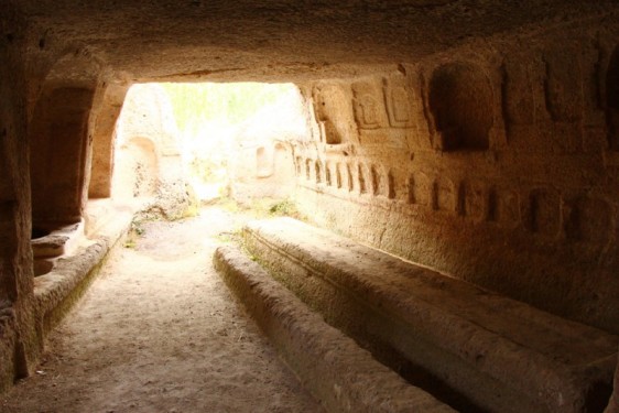 Inside a Soganli ruin | Cappadocia, Turkey