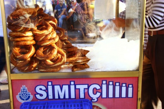 Simit cart | Istanbul, Turkey