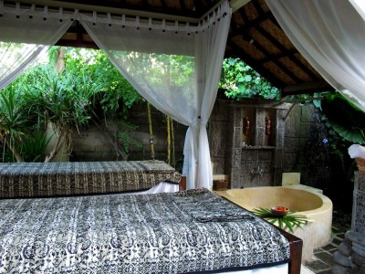 Massage tables in Amed, Bali | Indonesia
