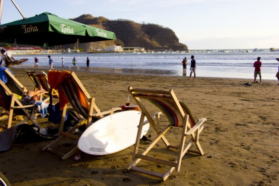 Relaxing on the beach | San Juan del Sur, Nicaragua