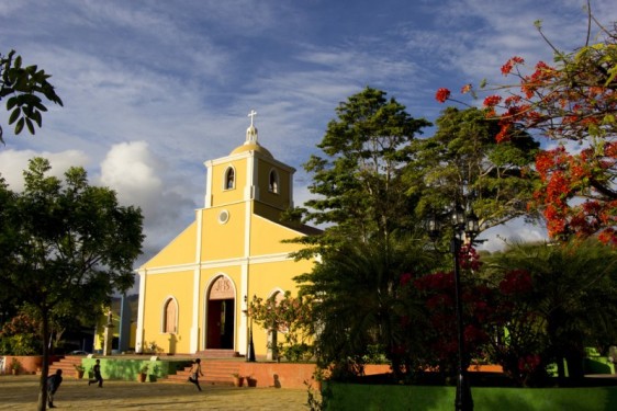 Sunlight on the Cathedral | San Juan del Sur, Nicaragua
