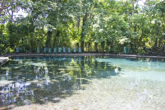 Empty chairs at Ojo de Agua | Ometepe, Nicaragua
