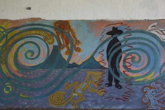 Mural at Finca Magdalena | Ometepe, Nicaragua