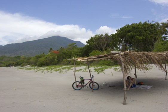 Palapa on playa Santa Cruz | Ometepe, Nicaragua