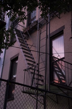Brownstone sunset reflection | Brooklyn, New York