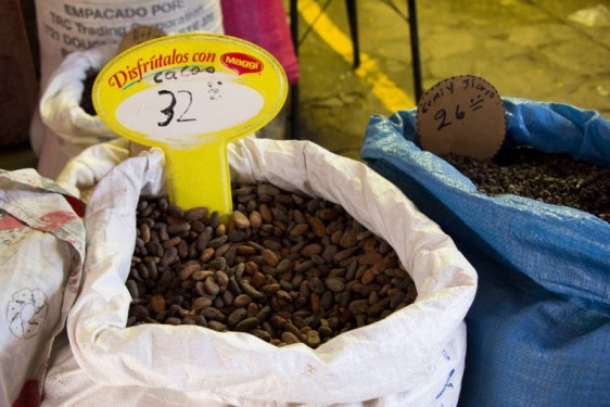 Cacao for sale at the Central Market | Granada, Nicaragua