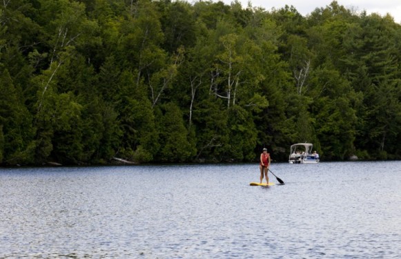 Paddleboarding Lac Morency | Quebec, Canada