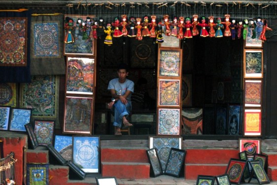 Thangka shop | Kathmandu, Nepal