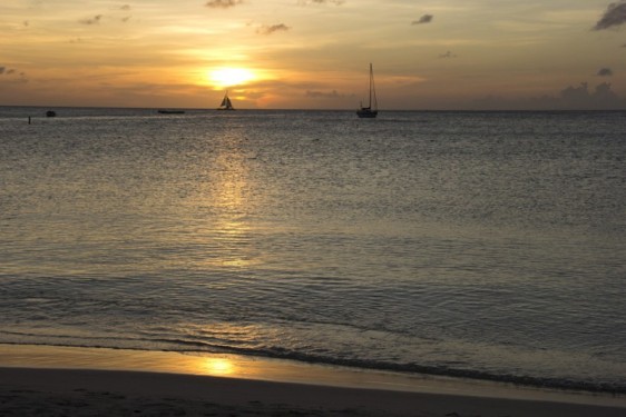Sunset at the Marriott on Palm Beach | Aruba