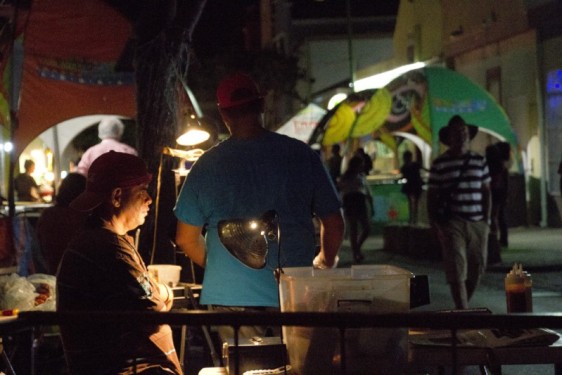 Waiting for customers at the Carubbian Festival in San Nicholas | Aruba