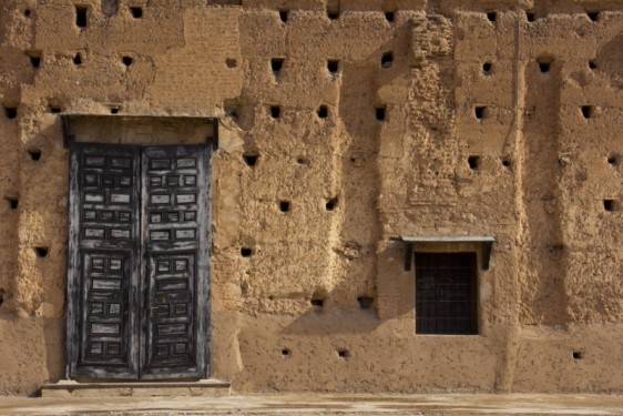 Door and window at E Badi Palace | Marrakech, Morocco
