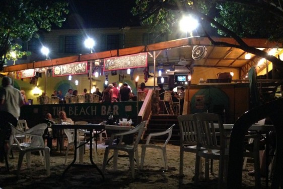 The Beach Bar in Cruz Bay | St John, USVI