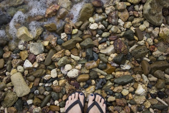 Chocolate Hole beach rocks | St john, USVI