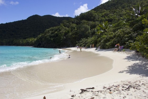 Hawksnest Bay beach | St John, USVI