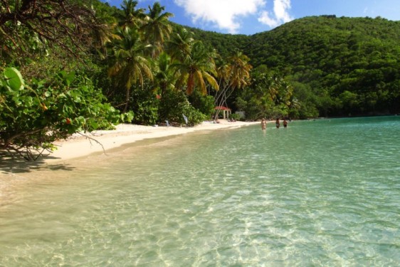 Maho Bay, looking west | St John, USVI