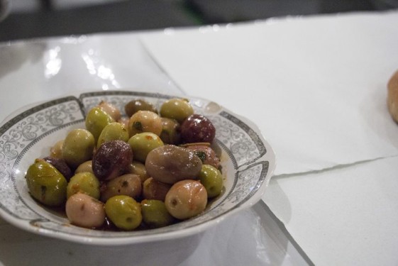 Moroccan olives from a cart in Djemaa El Fna | Marrakech, Morocco
