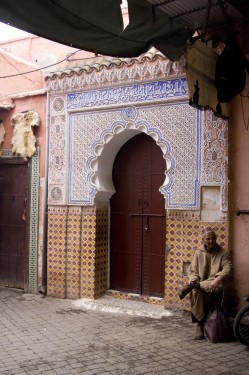 Ornate medina doorway | Marrakech, Morocco