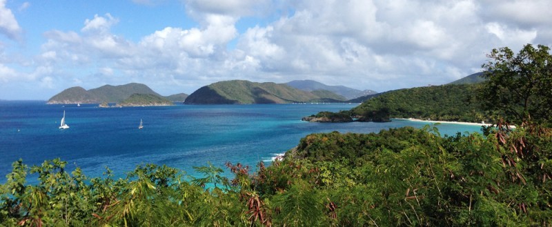 View from Peace Hill | St John, USVI