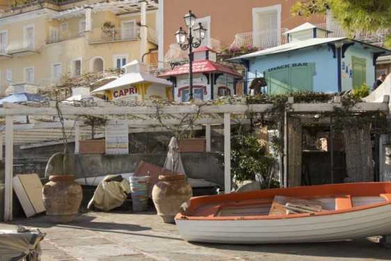 Packed up for winter | Positano, Italy