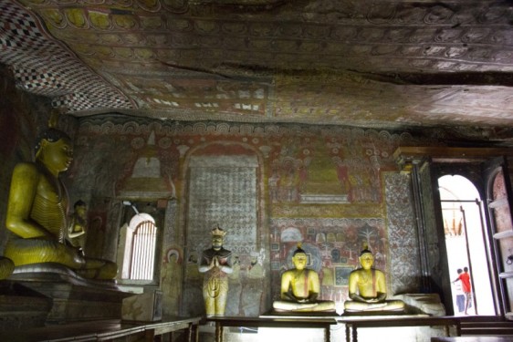 Tall cave | Dambulla Cave Temples, Sri Lanka