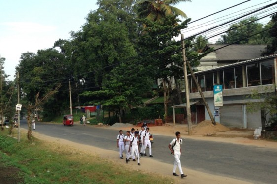 Walking to school | Sri Lanka
