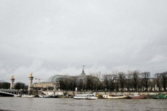 Boats along the Seine | Paris, France