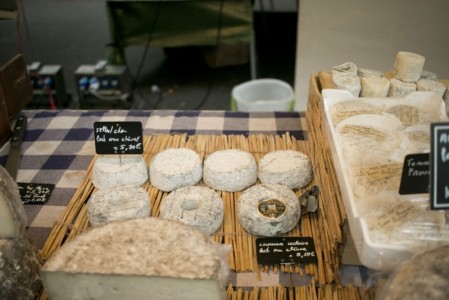 Cheese board at Bastille Market | Paris, France