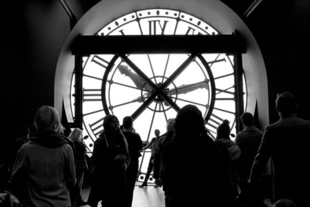 Clocktower silhouettes | Musee Dorsay, Paris, France