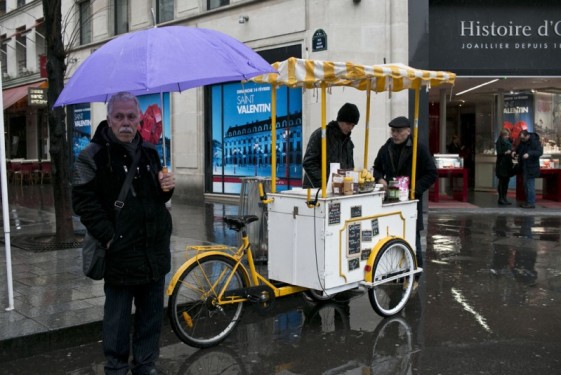 Crepe bicycle in the | Marais, Paris