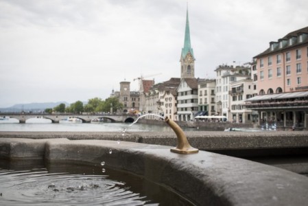 Fountain, downtown | Zurich, Switzerland