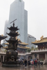 Skyscrapers around Jing An Temple | Shanghai, China